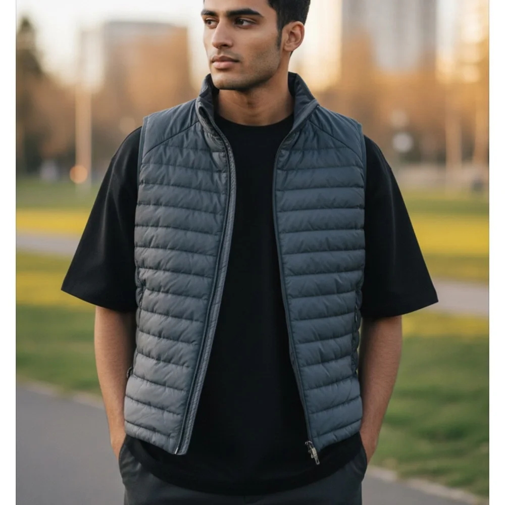 Lululemon Down For It All Vest‎ Sz XS In True Navy